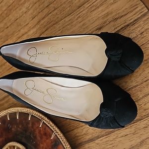 Jessica Simpson Suede Wedge Heels